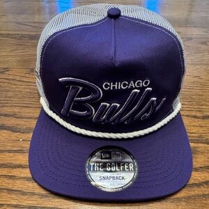 New Era Chicago Bulls x Northwestern University “The Golfer” Snapback Hat, New